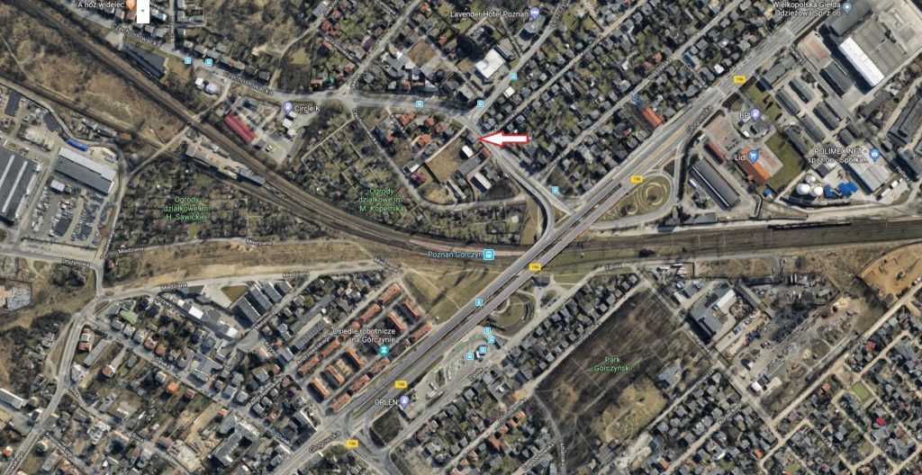 Ściana przy ul. Rakoniewicka 19